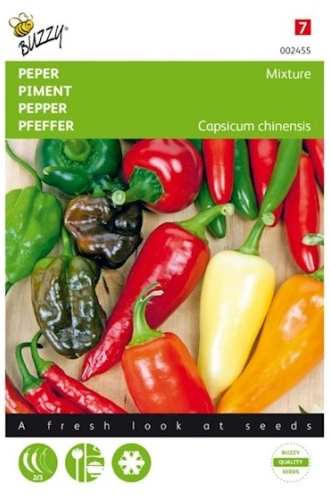 Paprika pálivá Chilli Mix cca 25 semien