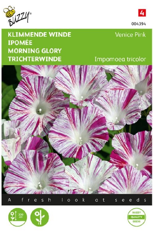Ipomoea tricolor (povojník, povojnica)Venice Pink cca 2 g semien