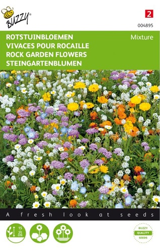 Zmes kvetov Rock Garden cca 1g