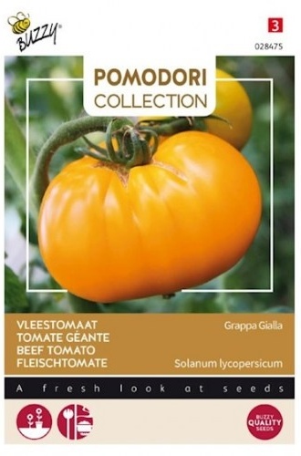 Rajčiak indeterminantný Brandwine Yellow BIO cca 1,5 g