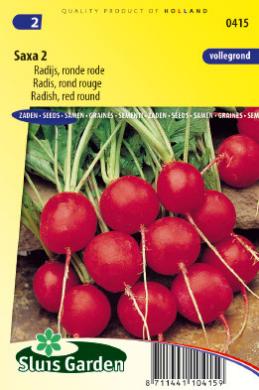 Reďkovka (reďkev) červená Saxa 2,  6g cca. 700 semien