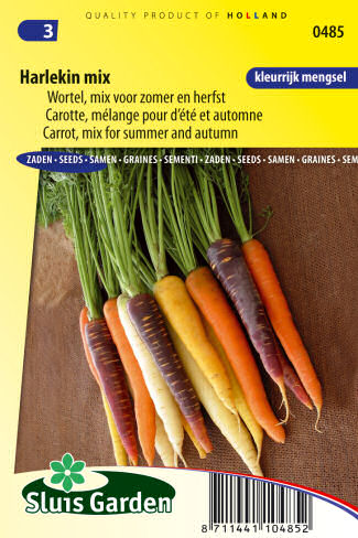 Mrkva Harlekin mix 0,5g cca. 450 semien