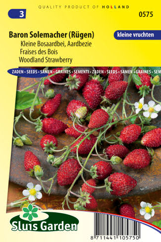 Jahoda lesná Baron Solemacher 0,15g ±540 semien
