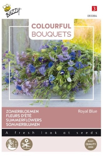 Zmes kvetov Royal Blue cca 3 g semien