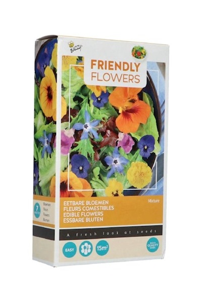 Zmes jedlých kvetov pre cca 15 m2