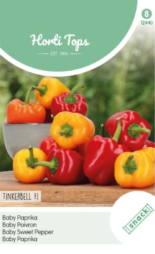 Paprika sladká Tinkerbell F1 cca 10 semien