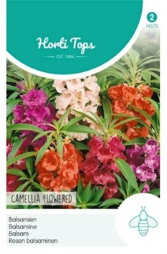 Impatiens balsamina, Netýkavka balzamínová Camellia Flwd plnokvetá zmes cca 1,5 g