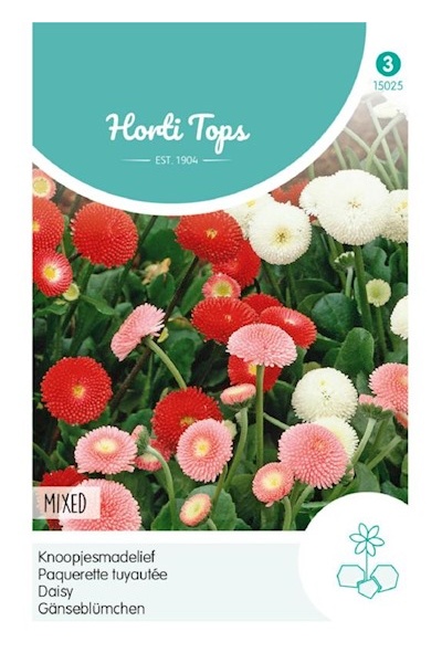 Bellis perennis, Sedmokráska pomponkovitá zmes cca. 0,06 g