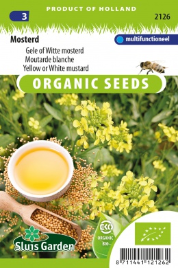 Horčica biela alebo žltá cca 8 g cca 1150 semien