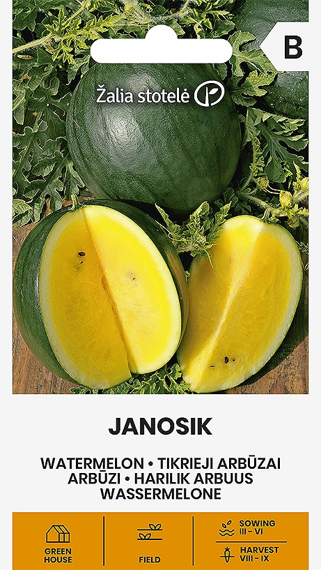 Dyňa (melón vodný) Janosik, cca 0,5 g