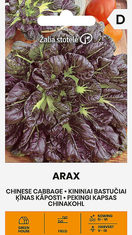Kapusta čínska Arax, cca 1 g