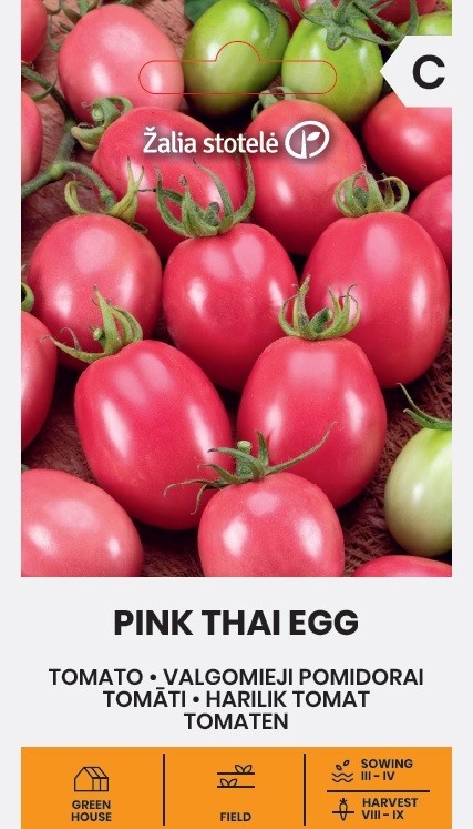 Rajčiak determinantný Pink Thai Egg, cca 0,1 g