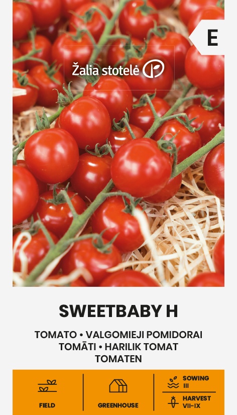 Rajčiak indeterminantný Sweetbaby F1, cca 0,1 g
