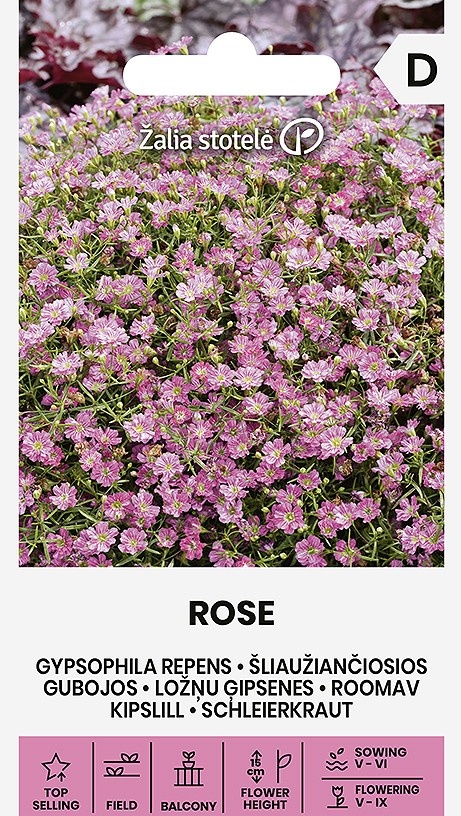 GYPSOPHILA REPENS ROSE, cca 0,2 g