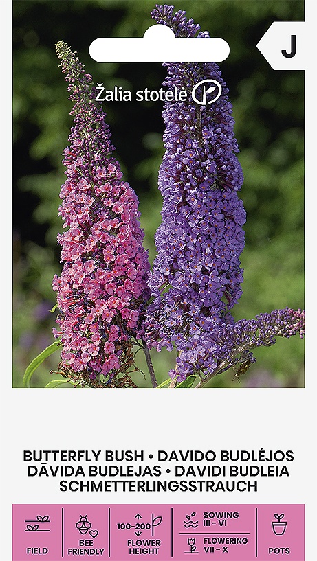 Buddleja davidii, cca 0,1 g