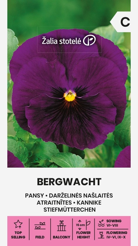 Viola wittrockiana Bergwacht, cca 0,3 g