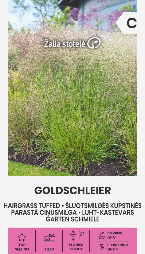 Deschampsia caespitos GOLDSCHLEIER, cca 1 g