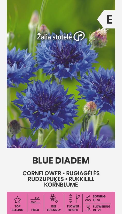 Centaurea cyanus (Nevädza poľná) Blue Diadem, cca 2 g