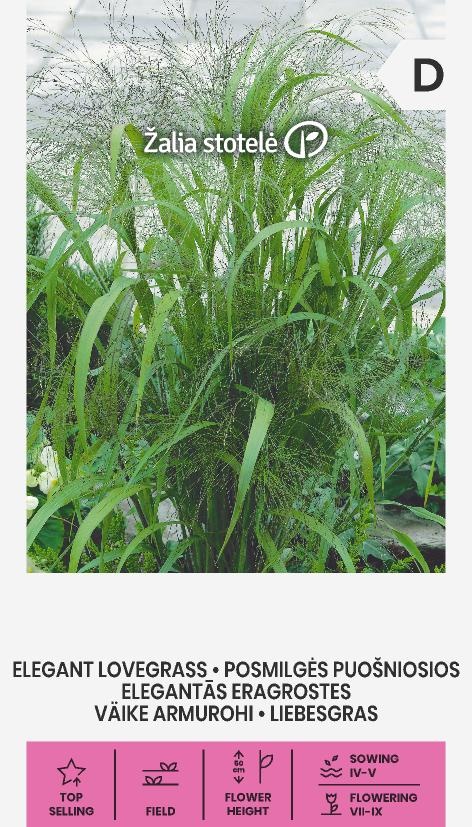 Eragrostis Elegants, cca 0,5 g
