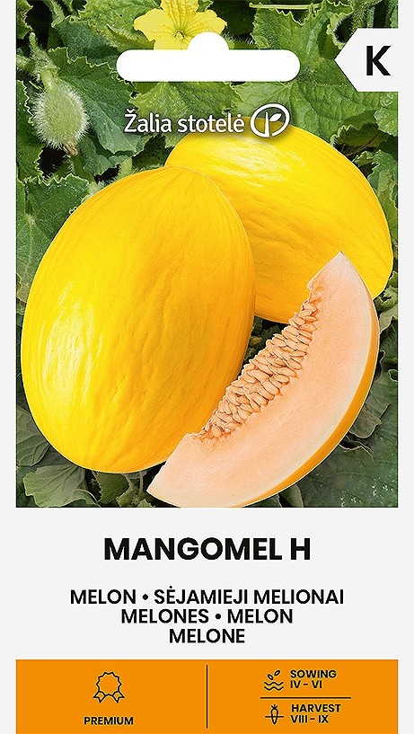 Melón cukrový Mangomel F1, cca 5 semien