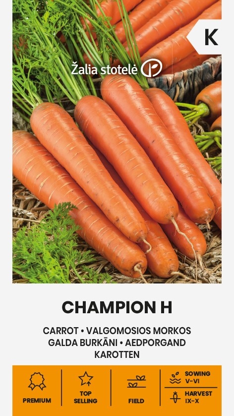 Mrkva Champion F1, cca 0,5 g