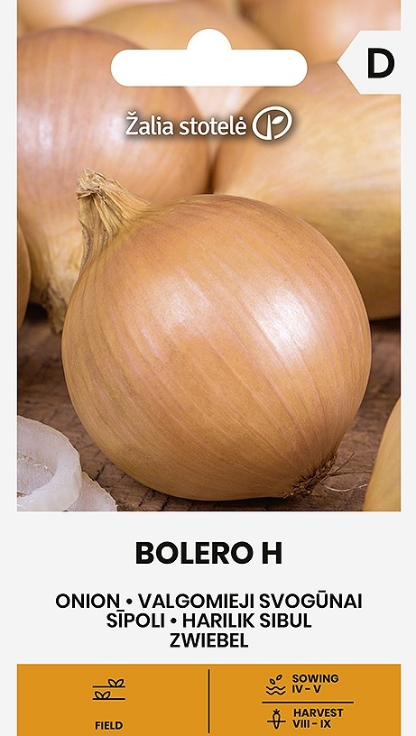 Cibuľa žltá Bolero F1, cca 1 g