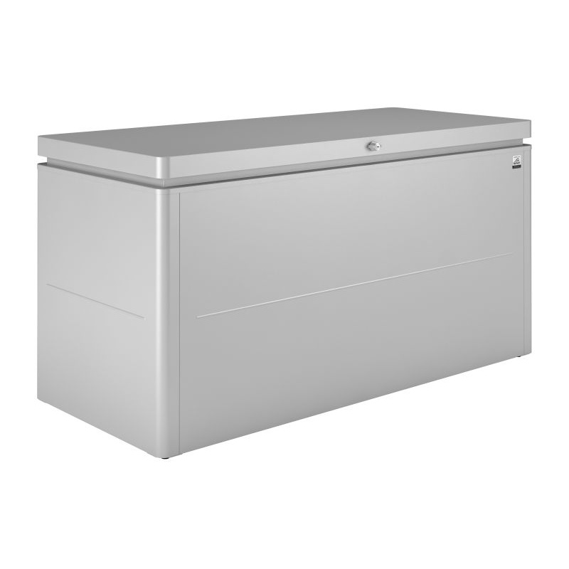 Biohort úložný box LoungeBox striborno metalický 160x70x83,5
