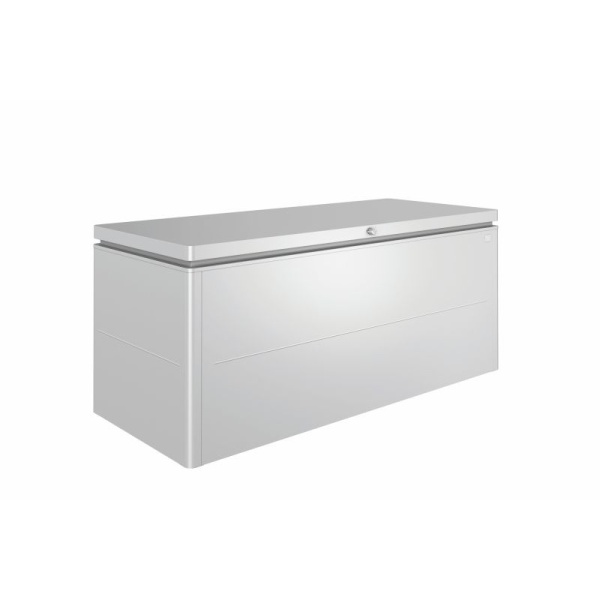 Biohort úložný box LoungeBox striborno metalický 200x84x88,5
