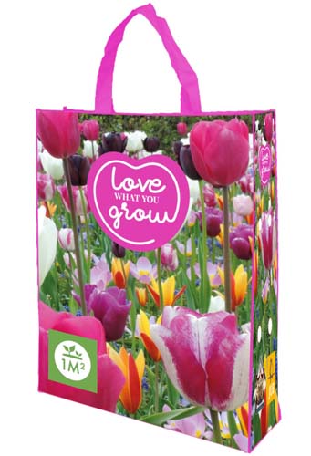 TAŠKA 30 TULIPÁNY 'LOVE WHAT YOU GROW!' MIX