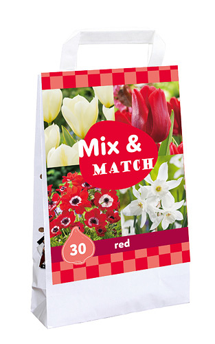 Taška - MIX & MATCH RED - 30 ks