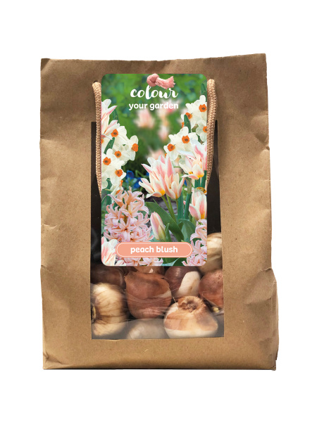 TAŠKA COLOUR YOUR GARDEN PEACH BLUSH - 25 ks