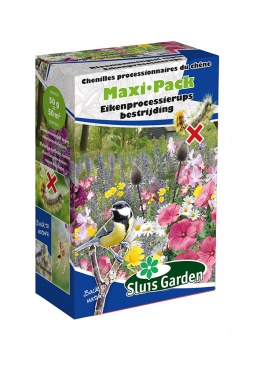 Zmes trvaliek proti priadkovčekovi dubovému,  cca. 50 g  na cca. 50 m2