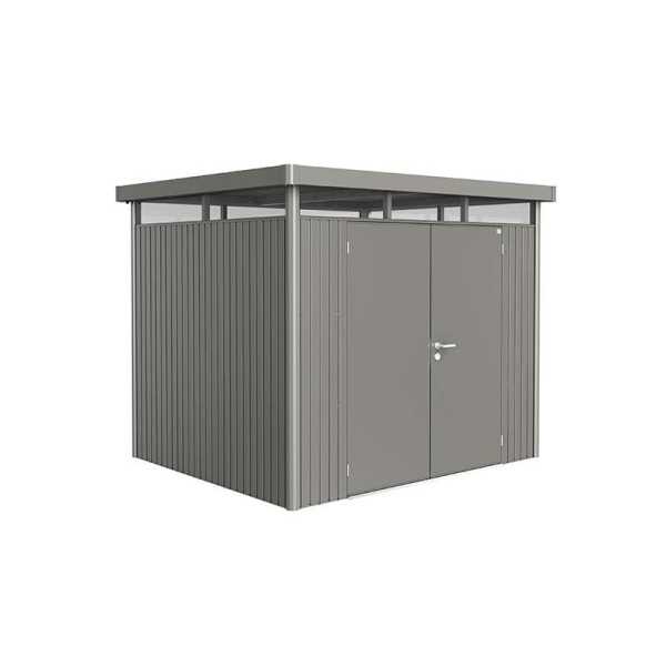 Biohort záhradný domček HighLine® H3 275x235x222 dvojkrídlové dvere