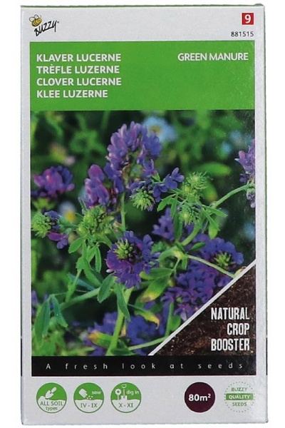 Lucerna siata, Medicago sativa 200 g cca na 80m2