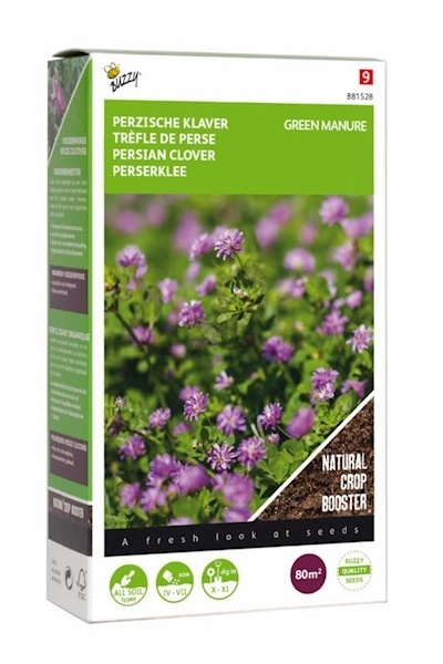 Trifolium resupinatum, Ďatelina perzská,  200 g cca na 80m2