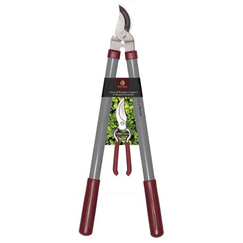 Obojrucné nožnice a záhradnícke nožnice Kent & Stowe