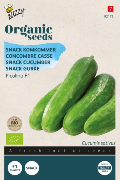 Uhorka snack Picolino F1 BIO cca 6 semien