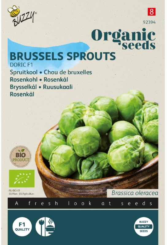 Bio semená ružickový kel Doric F1 cca 25 semien