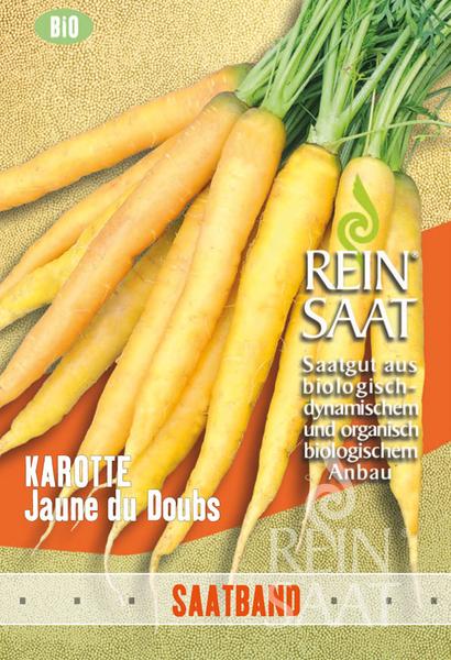 Mrkva Jaune de Doubs výsevný pásik 5 m