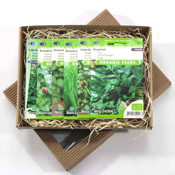 Darčekové balenie - bylinky na doma aj na von