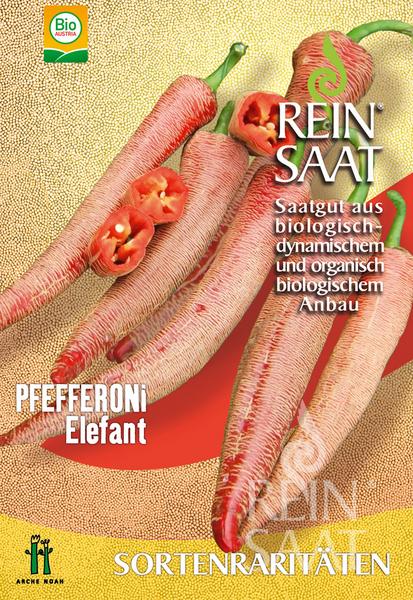 Paprika pálivá Elefant  BIO cca 25 semien