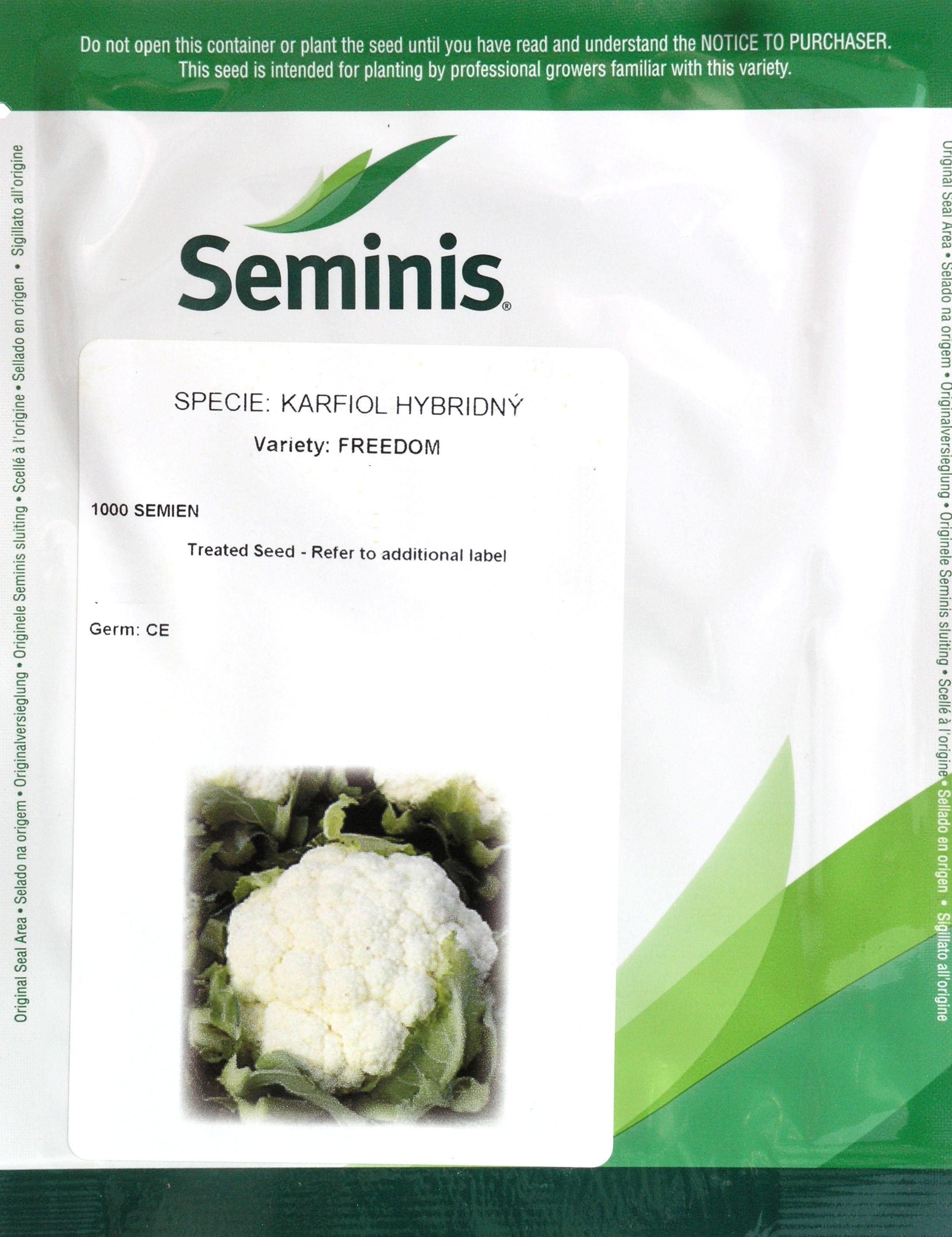 Karfiol pre hl. sezónu Freedom (Seminis)