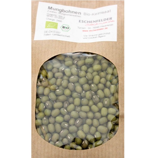 BIO semená na klíčenie a mikrozeleninu Mungo fazuľa 500 g