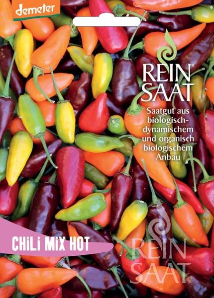 Paprika pálivá Chilli mix hot BIO cca 20 semien