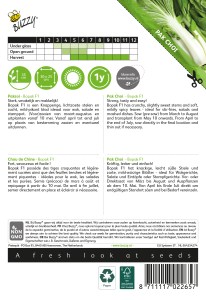 Bopak F1, semená pak choy, pak choi, semena