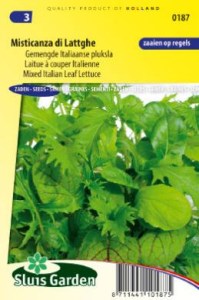 semena, semena perilla, erba stella, wild rocket, rukola, zmes listových šalátov