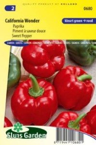 semená papriky, cervená paprika, sladká paprika, blocky paprika, 