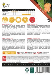 Habanero pink, semená