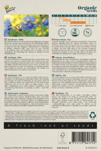 BIO semená Centaurea cyanus Nevädza divoká  cca 0,5 g semien