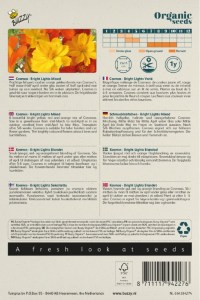 Krasula, Kosmos, Cosmos sulphureus, Bright Lights Mixed,